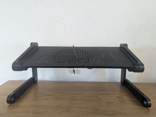 Adjustable laptop tray - , with