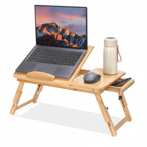 Bamboo laptop desk with - desk,